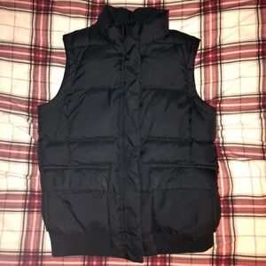 Black Puffer Vest